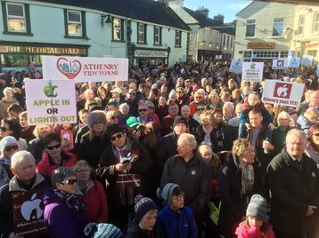 Athenry for Apple march