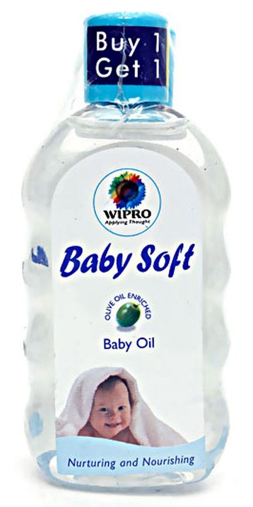 Wipro baby oil