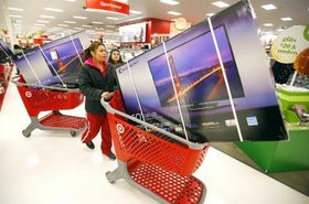 Shopping for essentials on Black Friday