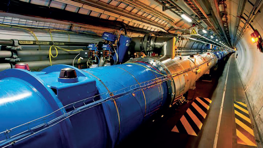 Picture shows a Borri UPS in CERN's Large Hadron Collider