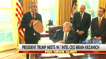 Brian Krzanich meets Trump