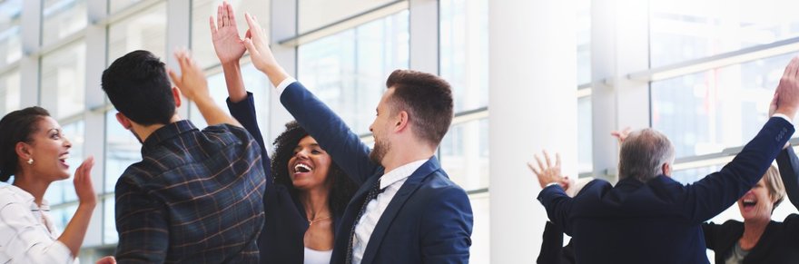 business victory