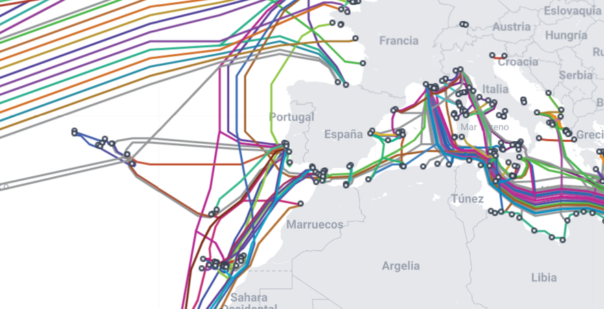 cables submarinos españa