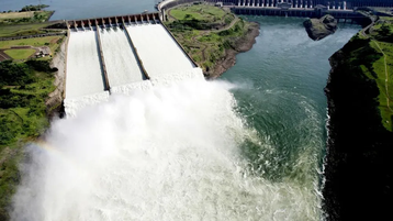 central hidroeléctrica binacional de Itaipú paraguay