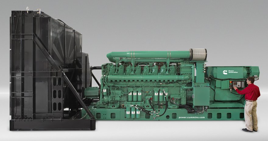 cummins diesel generator set