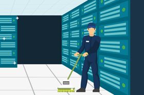 Data center cleaning