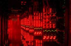 eBay runs its Hadoop application inside modules on the roof of its Phoenix data center