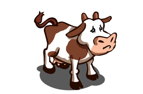 Farmville cow