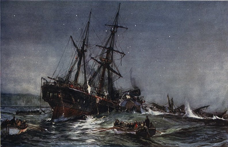 The Wreck of the Birkenhead (1901) - Charles Dixon