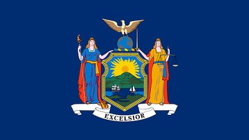 New York State flag