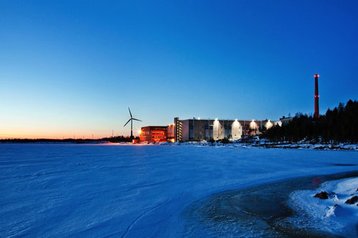 Google's data center on the Baltic Sea, in Hamina, Finland