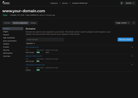 Screenshot of Varnish's European-hosted CDN platform