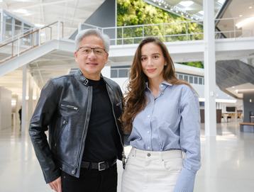 Jensen Huang Nvidia Mira Murati Thinking Machines Lab