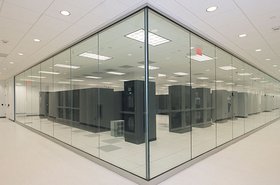 Inside C Spire data center in Starkville