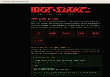 IDCF attack message