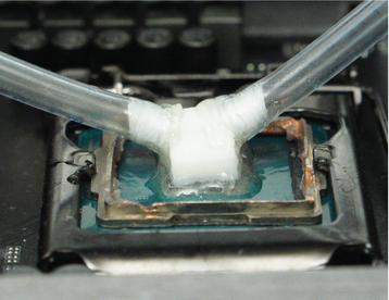 microsoft experiment coolant manifold
