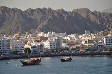 Muscat harbor, Oman