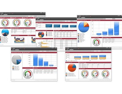 Screenshots from nlyte's DCIM software