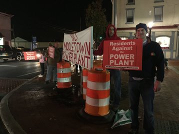 No Middletown Power Plant protesters