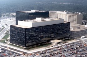 The NSA headquarters in Fort Meade, Maryland