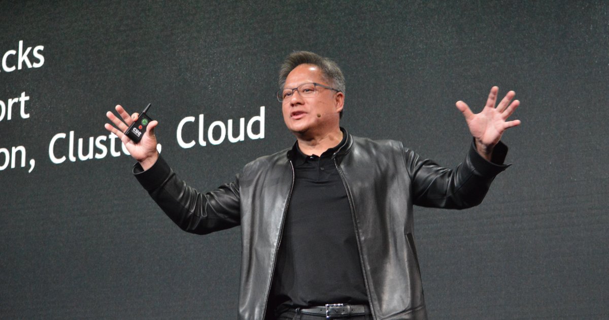 Nvidia CEO Jensen Huang Predicts Data Center Spend Will Double To $2 ...