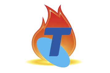 Telstra on fire