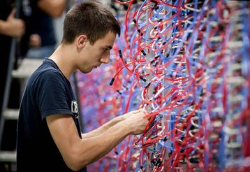 An OVH technician