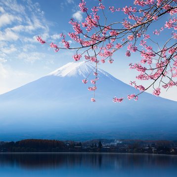 Mount Fuji in Japan