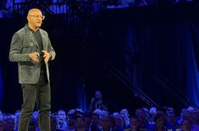 Jeetu Patel on stage at Cisco Live 2026