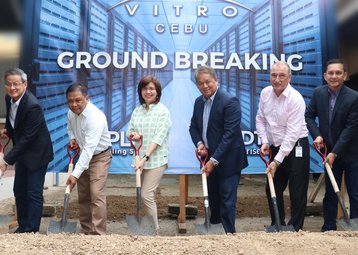 PLDT Vitro facility ground breaking in Cebu