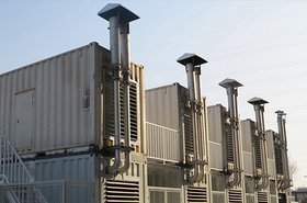 Gensets on a roof