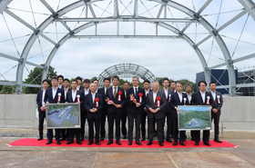 Soya Green Data Center 1 pillar-raising ceremony