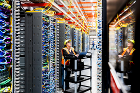 AWS network engineer working on Project Rainier