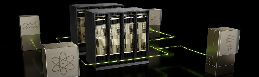 Nvidia quantum computing graphic