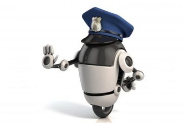 robot policeman thinkstock