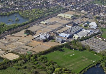 sanofi aerial view barking and dagenham post