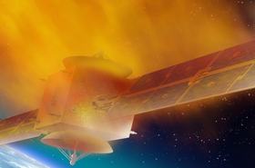 satellite burning