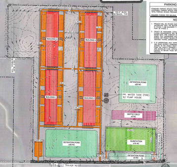 site plan for data center