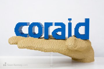 Coraid Lego hand