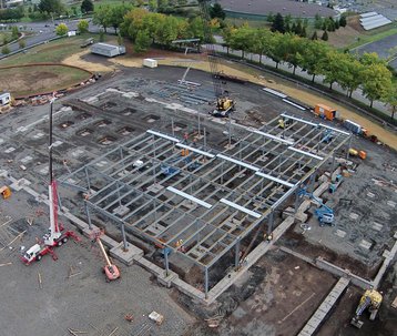 Hillsboro data center under construction