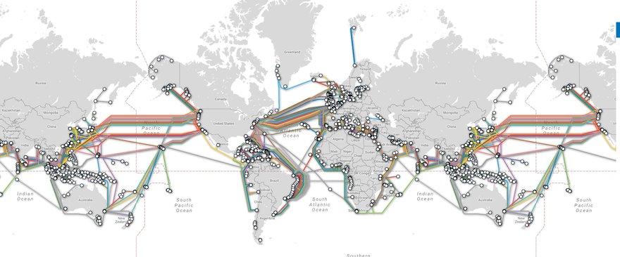 telegeorgraphyt world cable map