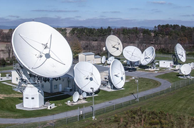 telesat ground station mount jackson virginia