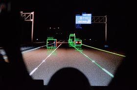 Nvidia's self-driving car simulation