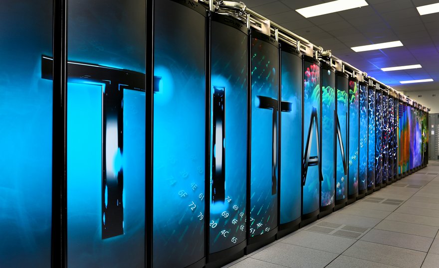 Titan - currently the world's second most powerful supercomputer
