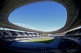 Estádio Niltos Santos. Crédito: Vitor Silva/SSPress/Botafogo