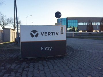 Vertiv entrance