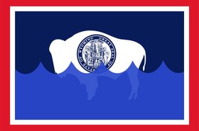 Wyoming State flag climate change
