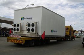 Telenix T-Cube in transit