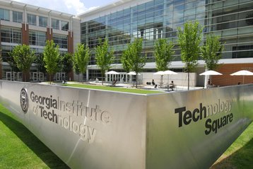 Tech Square sign in Atlanta