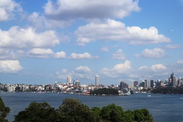 Clouds over Sydney, Australia